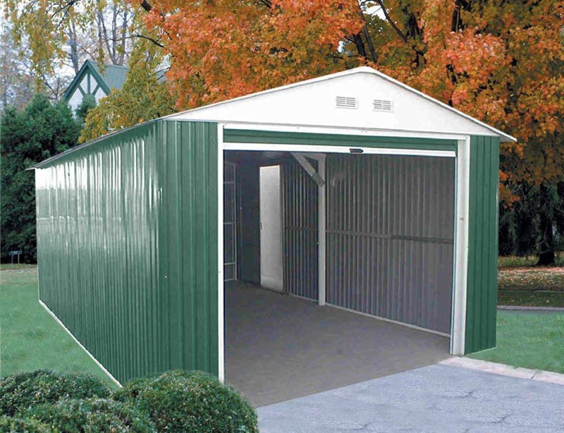 Duramax 50961 Metal Garage – 12'x20' Metal Storage Shed