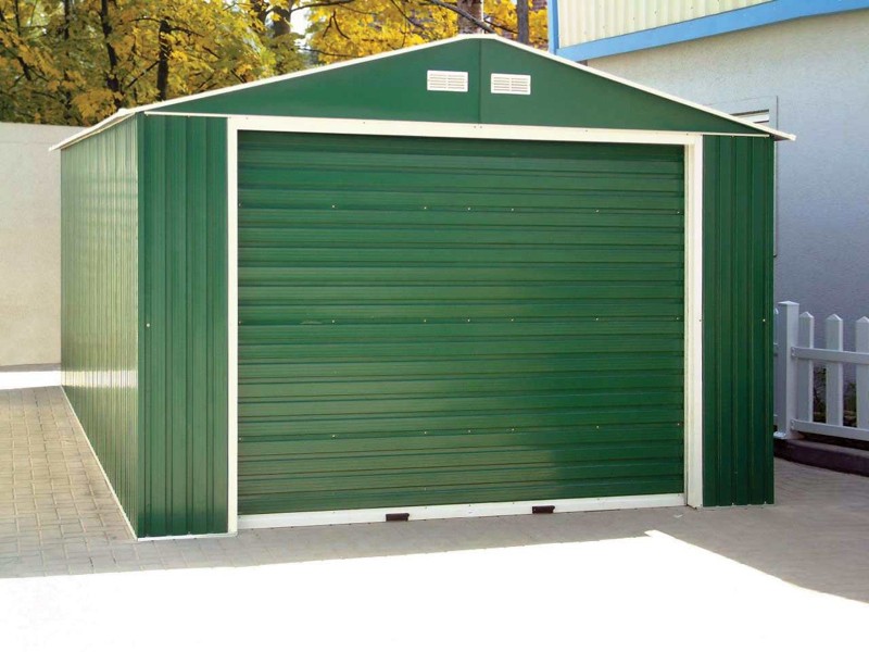 Duramax 55261 Metal Garage – 12' x 32' Metal Storage Shed