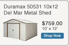 Lifetime 6405 8x10 shed sale