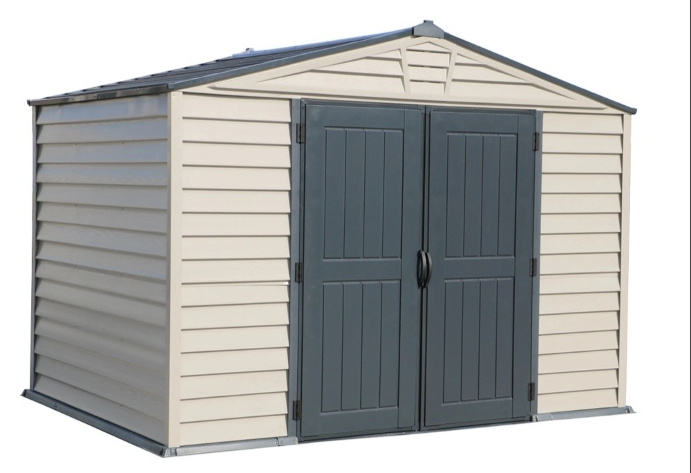 Duramax 30225 Storemax Plus with Molded Floor 10.5x8 Vinyl Shed