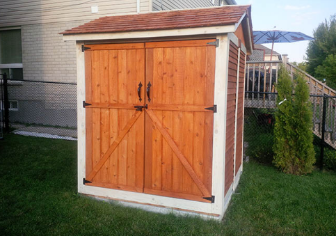 Outdoor Living Today - 6x6 Maximizer Storage Shed - Cedar Shingles Not Included
