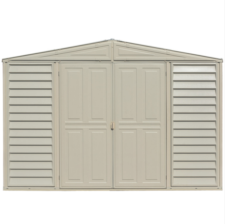 duramax 00221-1m -10x8 woodbridge plus vinyl shed epic sheds