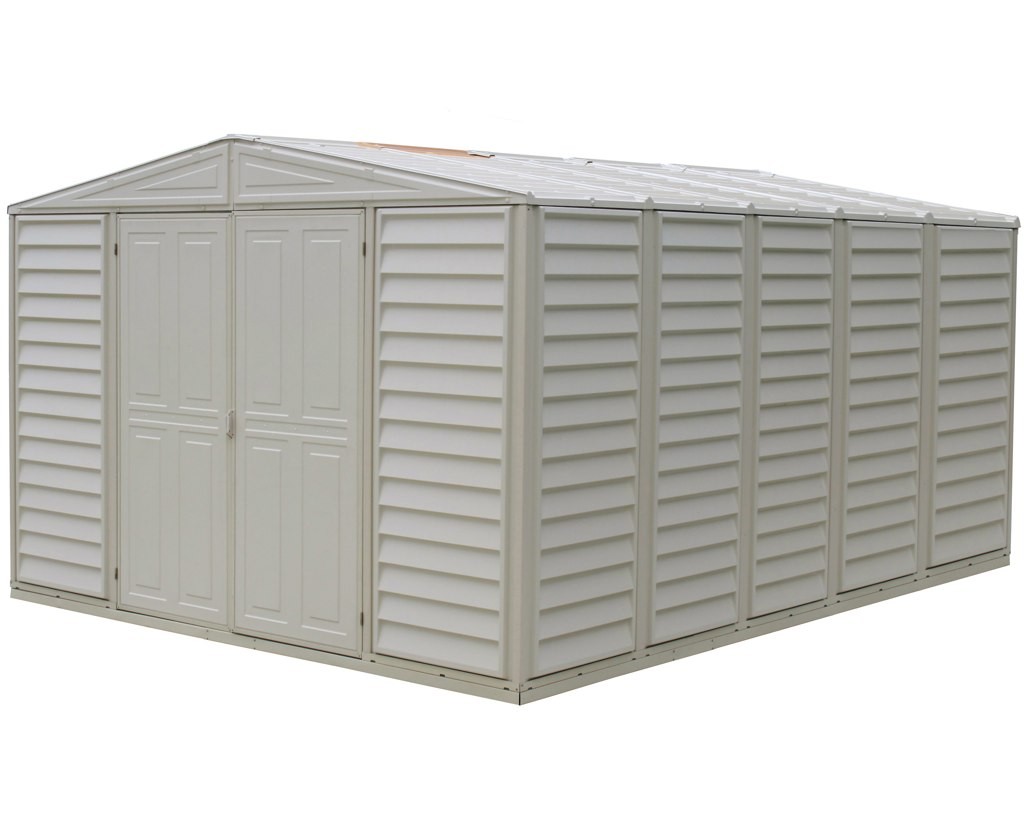 duramax 00514/00584 – 10.5x13 woodbridge vinyl shed & base