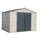 Duramax 30225 Storemax Plus with Molded Floor 10.5x8 Vinyl Shed
